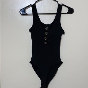Fashion Nova Black Bodysuit